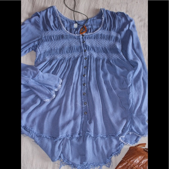 Free People Tops - Free People Peasant Top